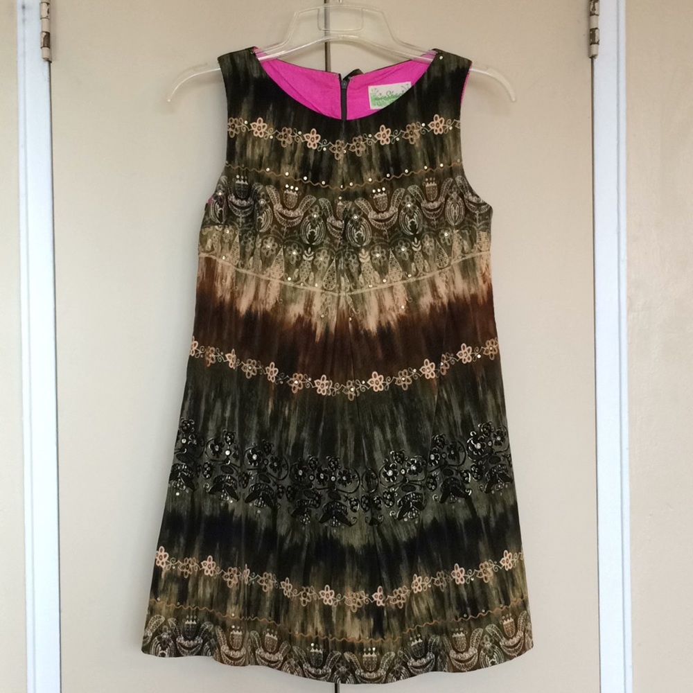 LAST CHANCE! Le Shack Tracy Feith party 🎉 shift dress w/ bow